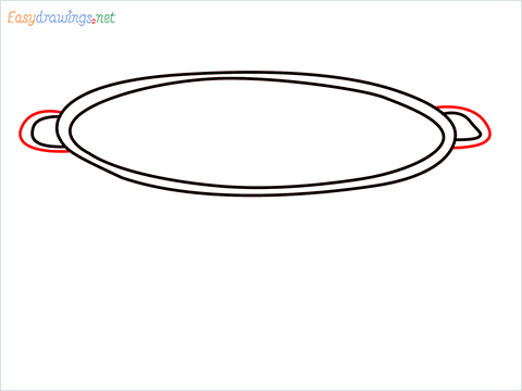 How to draw a Colander step (4)