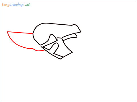 How to draw a Pruners pruning shears step (4)