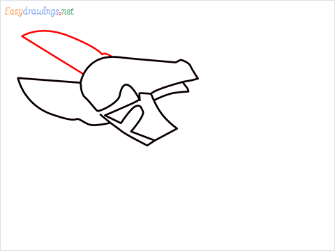 How to draw a Pruners pruning shears step (5)