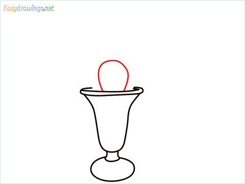How to draw an Ice Cream step (5)