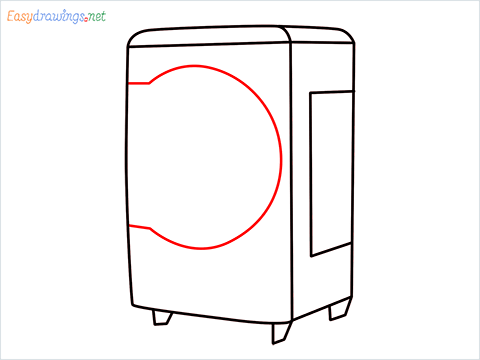 How to draw a Cooler step (5)