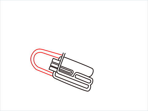 How to draw a Tuba step (6)