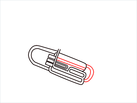 How to draw a Tuba step (7)