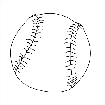 Baseball drawing