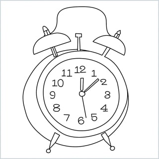 How To Draw A Clock Step by Step - [13 Easy Phase] + [Video]