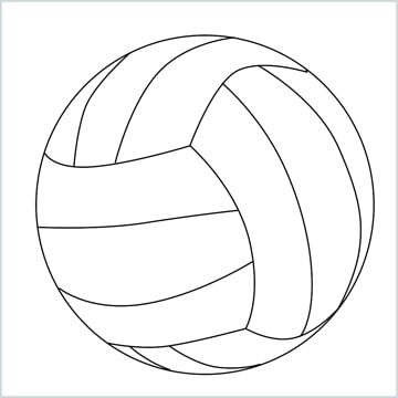 Beach Volleyball Sport Graphic Black White City Landscape Sketch  Illustration Vector Stock Illustration - Download Image Now - iStock