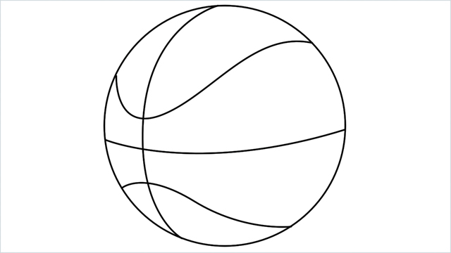 How To Draw A Basketball
