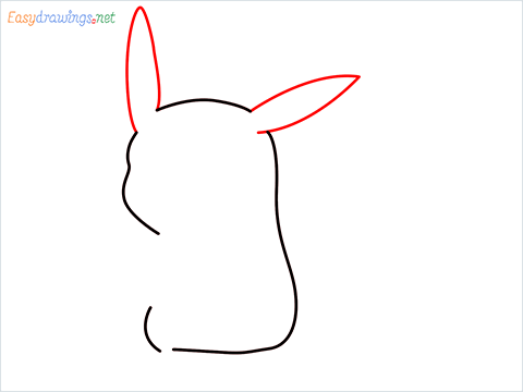 How To Draw Pikachu Easy Trick Step (3)