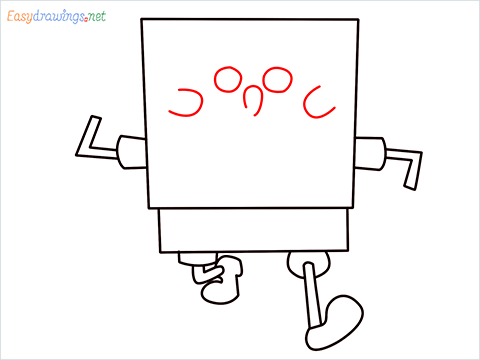 How To Draw Spongebob Step (6)