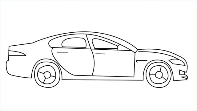 How To Draw A Car Step By Step 13 Easy Phase Video