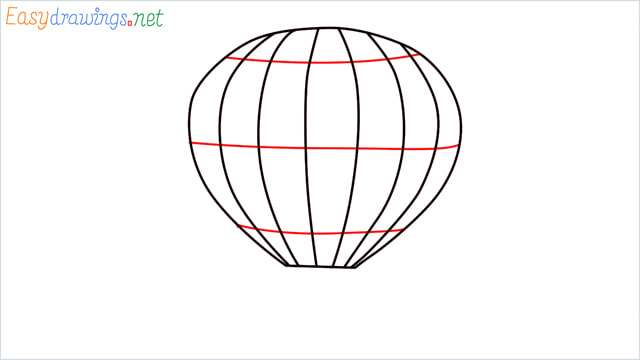 how to draw a hot air balloon easy step (4)
