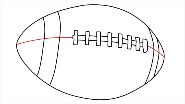how to draw a rugby ball step (7)