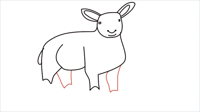 how to draw a sheep step (11)