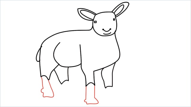 how to draw a sheep step (12)