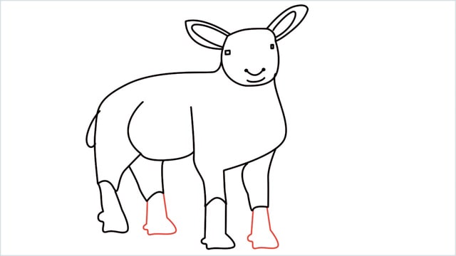 how to draw a sheep step (13)
