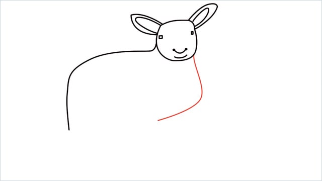 how to draw a sheep step (7)
