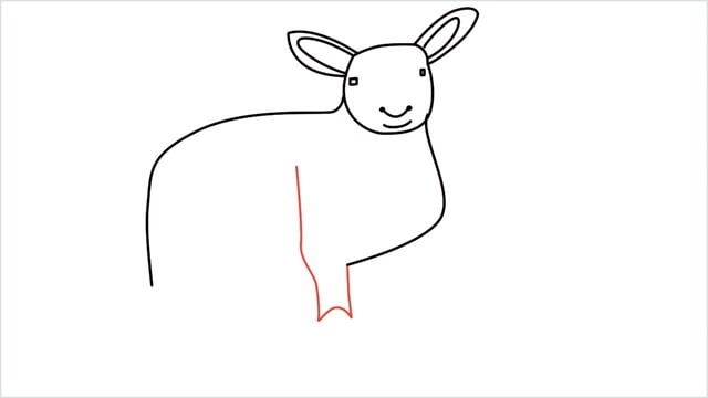 how to draw a sheep step (8)