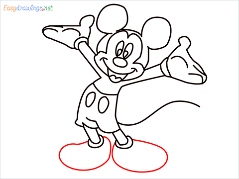 easy steps to draw Mickey Mouse - YouTube-vachngandaiphat.com.vn