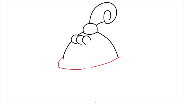How to draw a Happiny step (5)