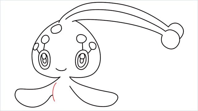 How to draw a Manaphy step (8)