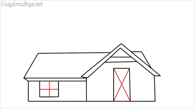 How To Draw A Farmhouse Step by Step - [10 Easy Phase]