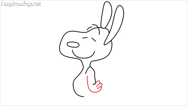 How to draw snoopy step (10)