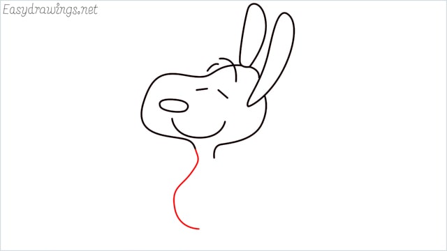 How to draw snoopy step (8)