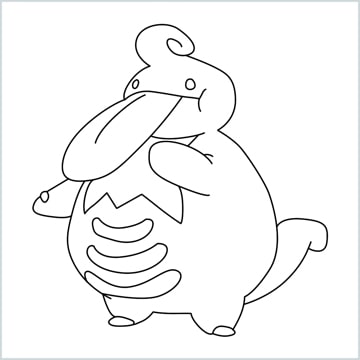 draw a Lickilicky