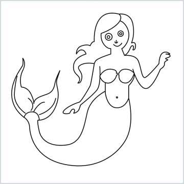 draw a mermaid
