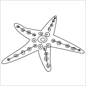 draw a starfish