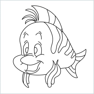 draw flounder