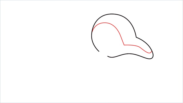how to draw a Cyndaquil step (3)