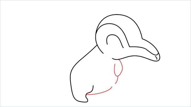 how to draw a Cyndaquil step (6)