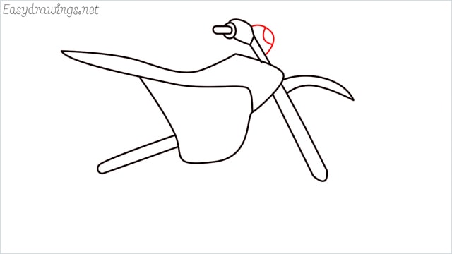 how to draw a dirt bike step (10)