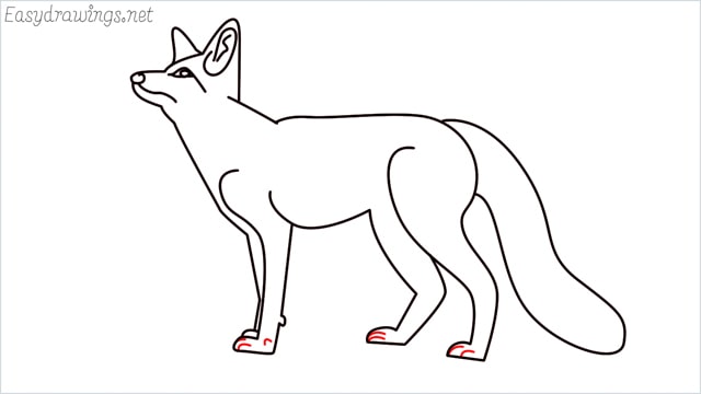how to draw a fox step (15)