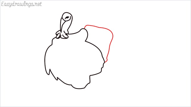 how to draw a turkey step (7)