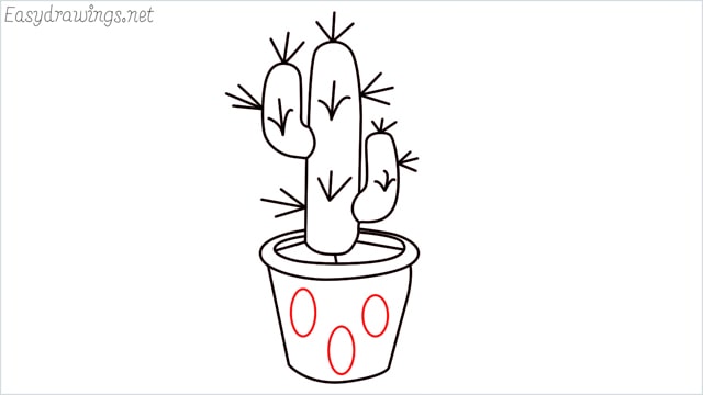 how to draw a cactus step (11)