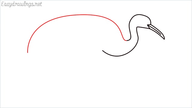 how to draw a crane step (4)
