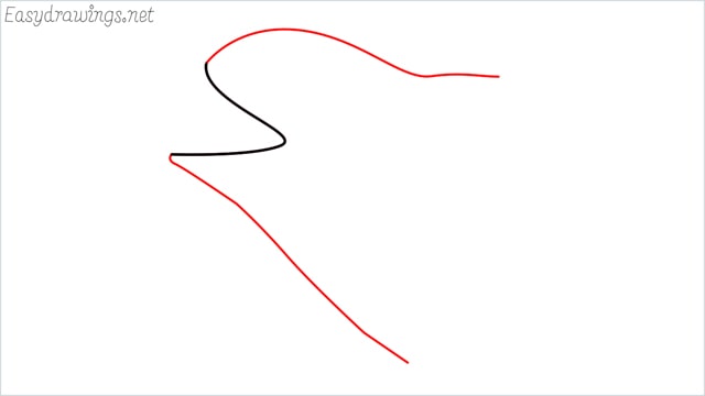 how to draw a eagle head step (2)