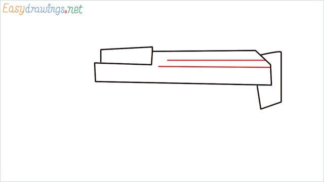 how to draw a groza gun step (4)