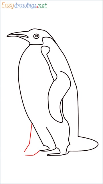 how to draw a penguin step (12)