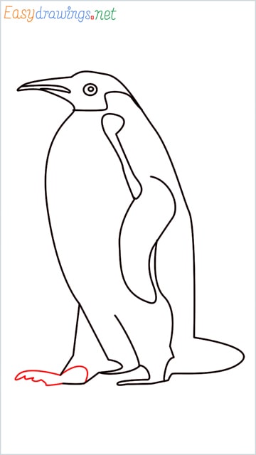 how to draw a penguin step (13)