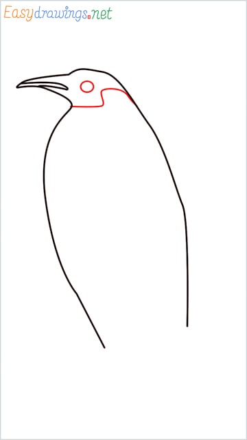 how to draw a penguin step (5)