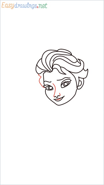 how to draw elsa step (14)