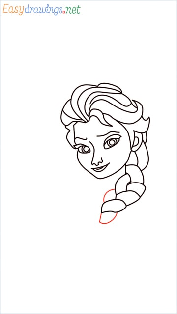 how to draw elsa step (21)