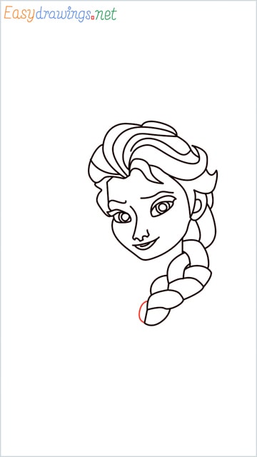 how to draw elsa step (22)