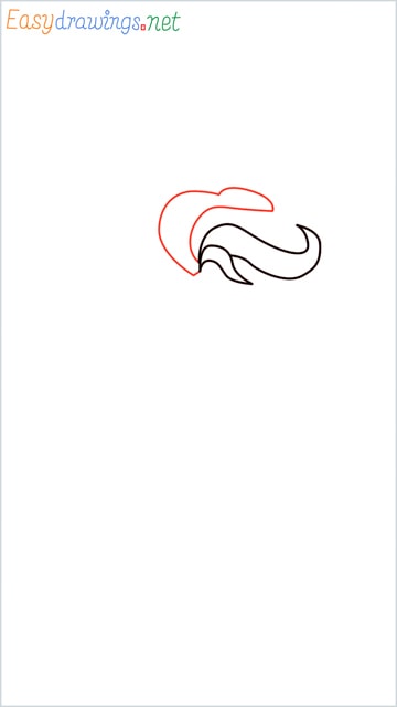 how to draw elsa step (3)