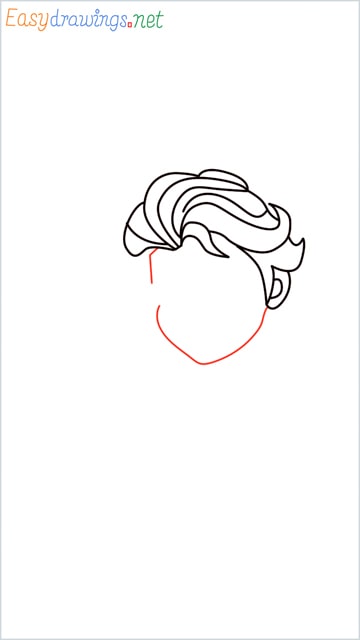 how to draw elsa step (8)
