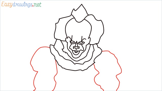 how to draw pennywise step (15)