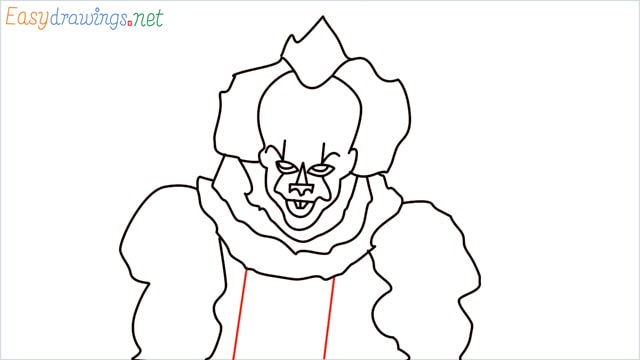 How to Draw Pennywise Easy Step by Step 